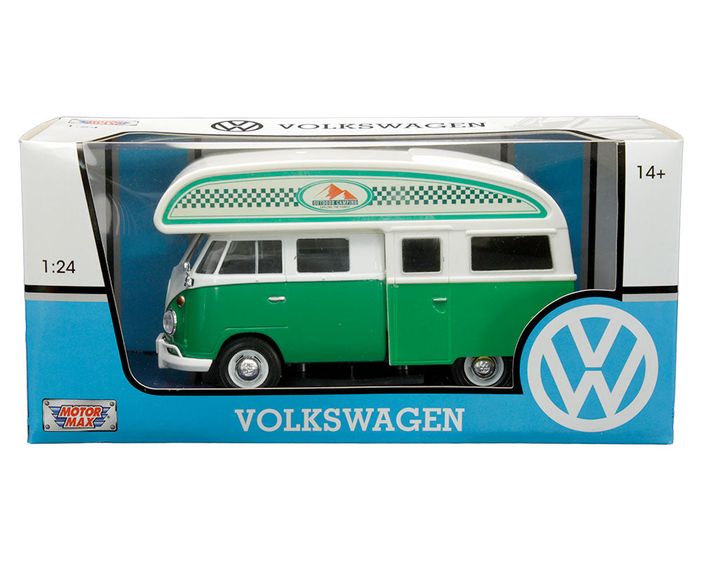 Motormax 1:24 die cast Volkswagen T1 Camper Van