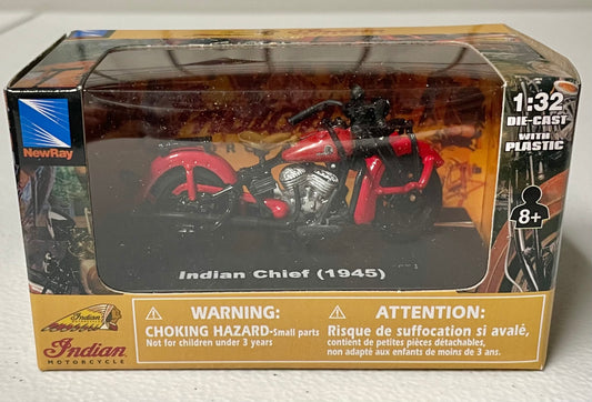 New Ray 1:32 die cast 1945 Indian Chief Motorcycle