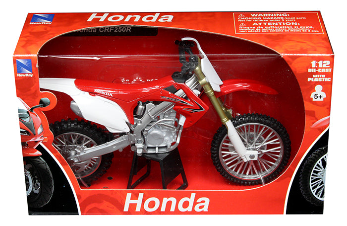 New Ray 1:12 die cast 2012 Honda CRF 250R Dirtbike