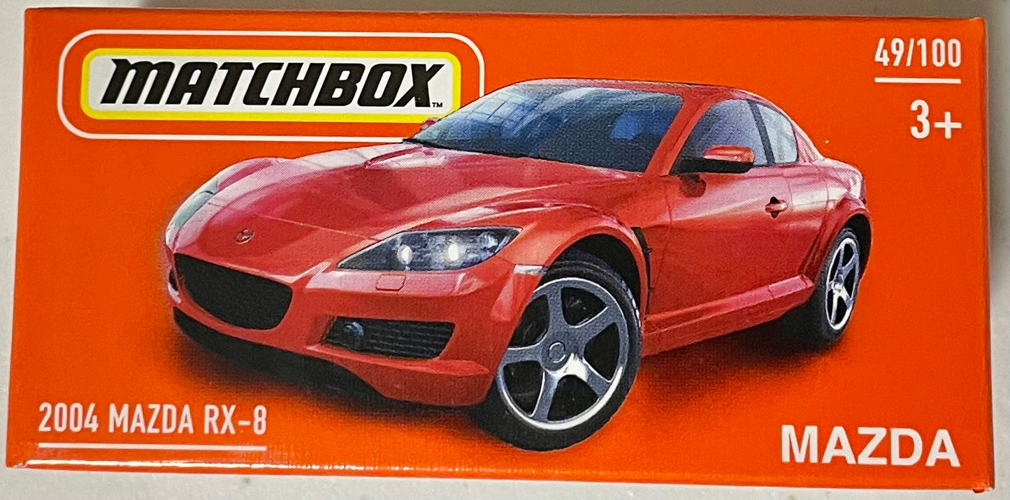 Matchbox 1:64 die cast 2004 Mazda RX-8