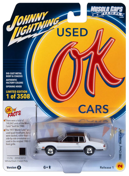 Johnny Lightning 1:64 die cast 1980 Chevy Monte Carlo