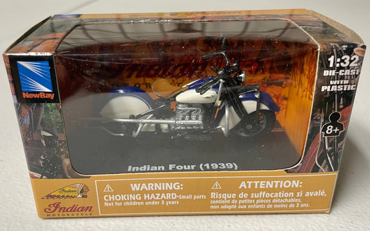 New Ray 1:32 die cast 1939 Indian Four Motorcycle