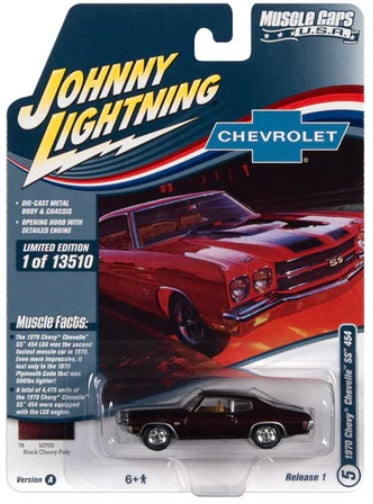 Johnny Lightning 1:64 die cast 1970 Chevy Chevelle SS 454