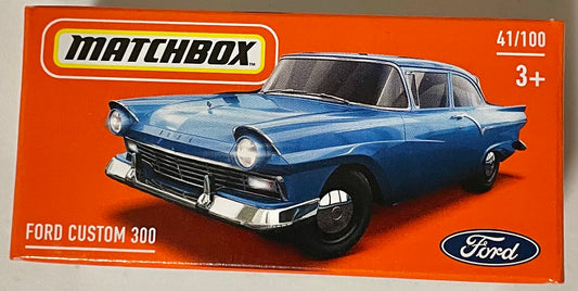 Matchbox 1:64 die cast Ford Custom 300 Blue