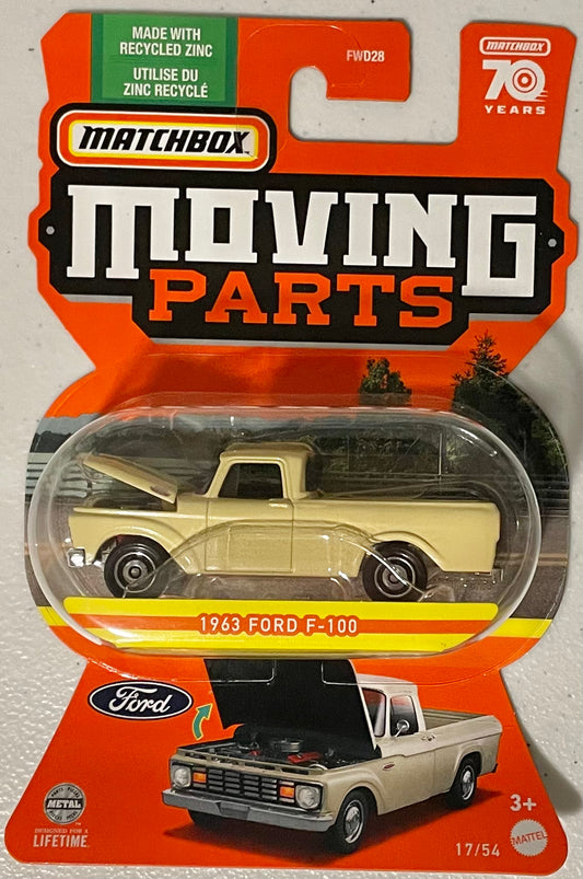 Matchbox 1:64 die cast 1963 Ford F-100 Pickup