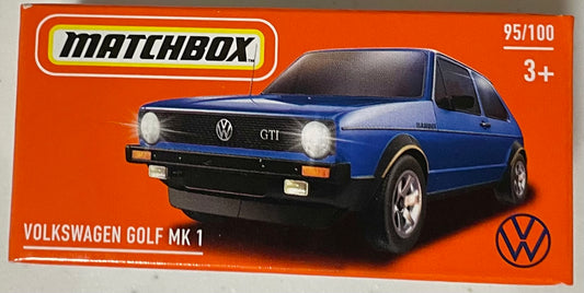 Matchbox 1:64 die cast Volkswagen Golf MK 1