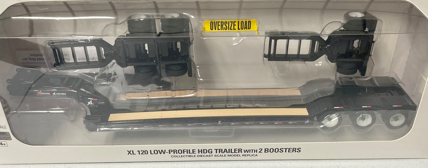 Diecast Masters 1:50 die cast XL 120 Low Profile HDG Trailer with 2 Boosters