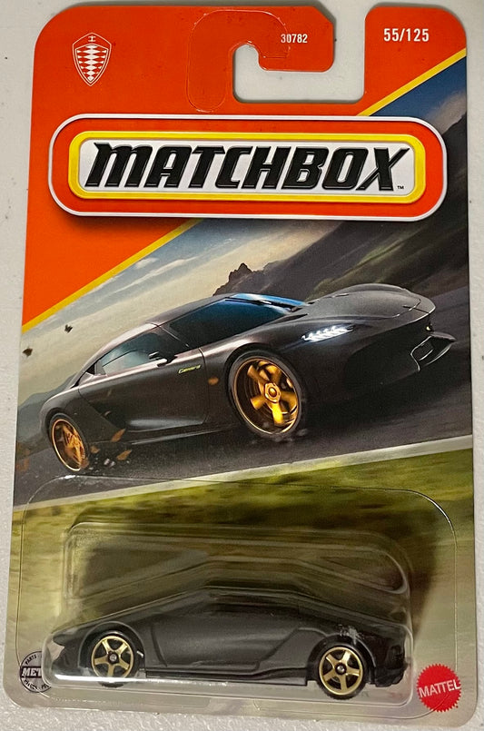 Matchbox 1:64 die cast 2021 Koenigsegg Gemera Black