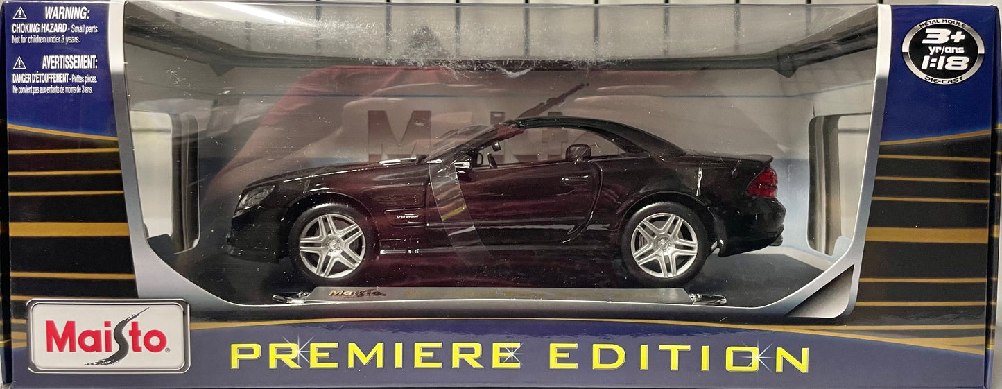 Maisto 1:18 die cast 2009 Mercedes-Benz SL65 AMG Coupe