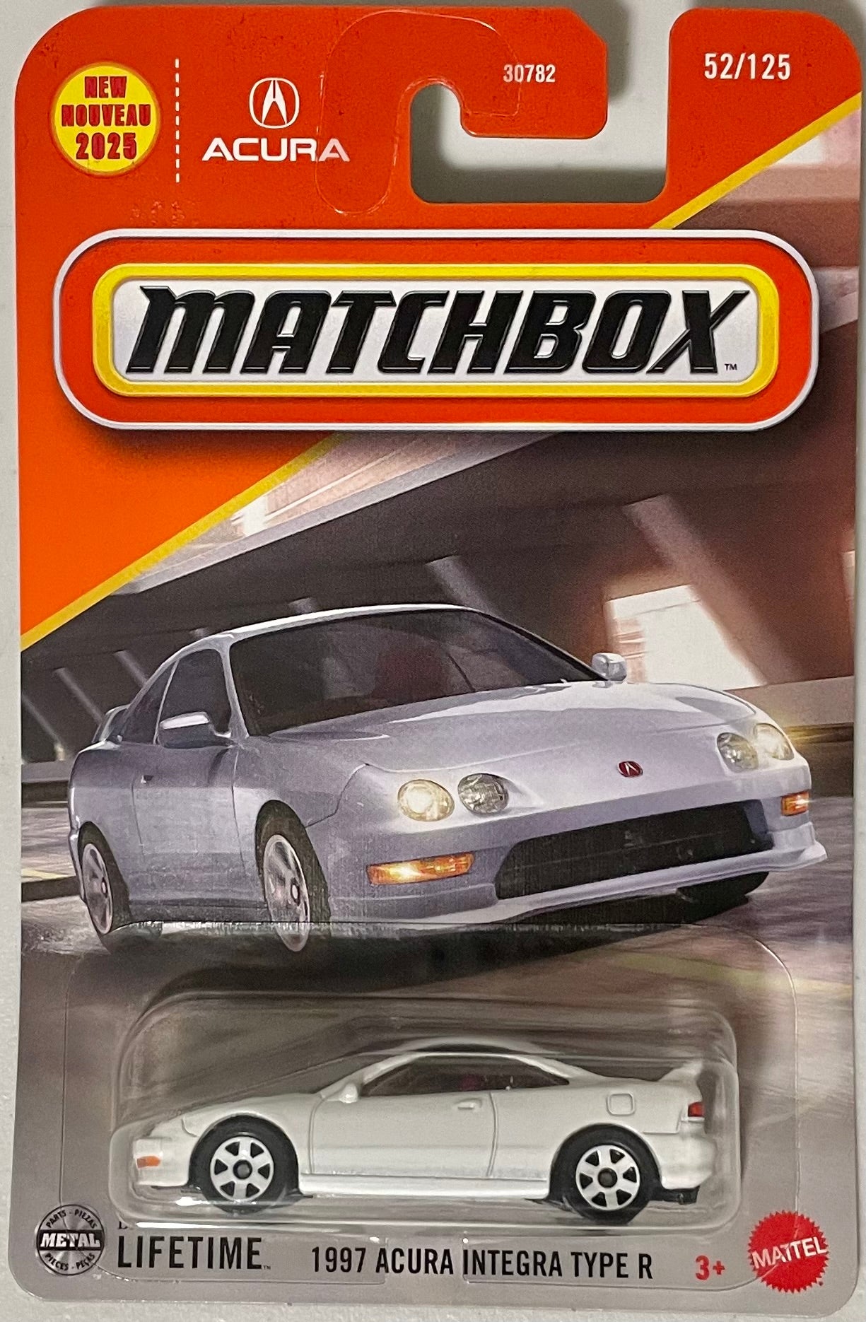 Matchbox 1:64 die cast 1997 Acura Integra Type R