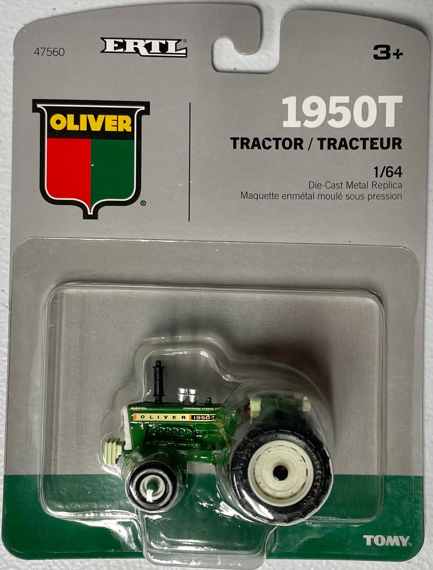 Ertl 1:64 die cast Oliver 1950T Farm Tractor