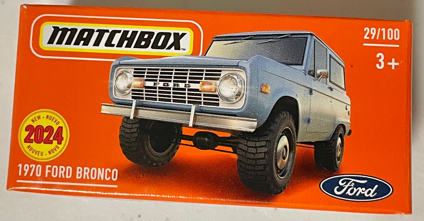 Matchbox 1:64 die cast 1970 Ford Bronco