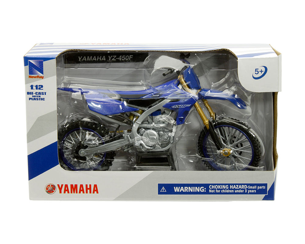 New Ray 1:12 die cast Yamaha YZ 450F Dirtbike