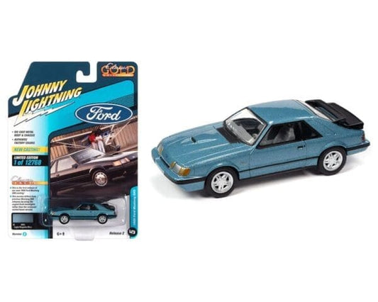 Johnny Lightning 1:64 die cast 1986 Ford Mustang SVO