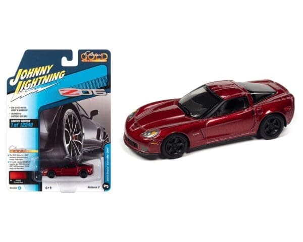 Johnny Lightning 1:64 die cast 2012 Chevy Corvette Z06