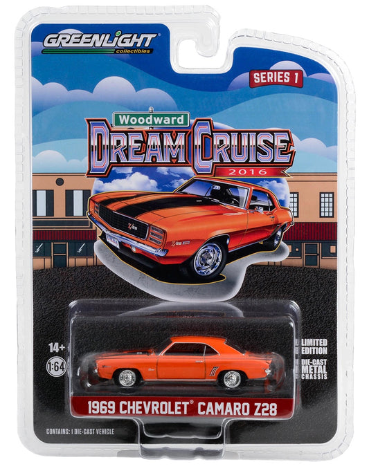 Greenlight 1:64 die cast 1969 Chevy Camaro Z28